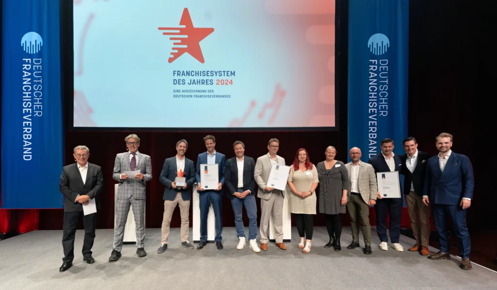 Franchise Awards 2024 – ETL Franchise ehrt das beste Franchisesystem