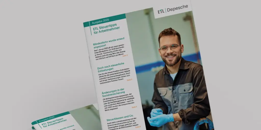 ETL Steuertipps für Arbeitnehmer