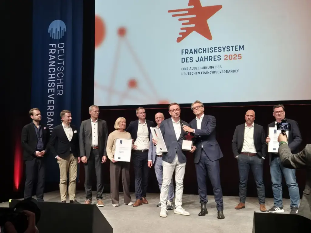 Franchise Award 2025: ISOTEC ist Franchisegeber des Jahres